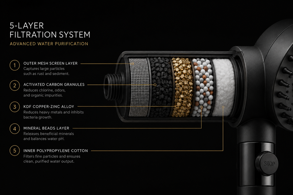 PULSE showerhead feature